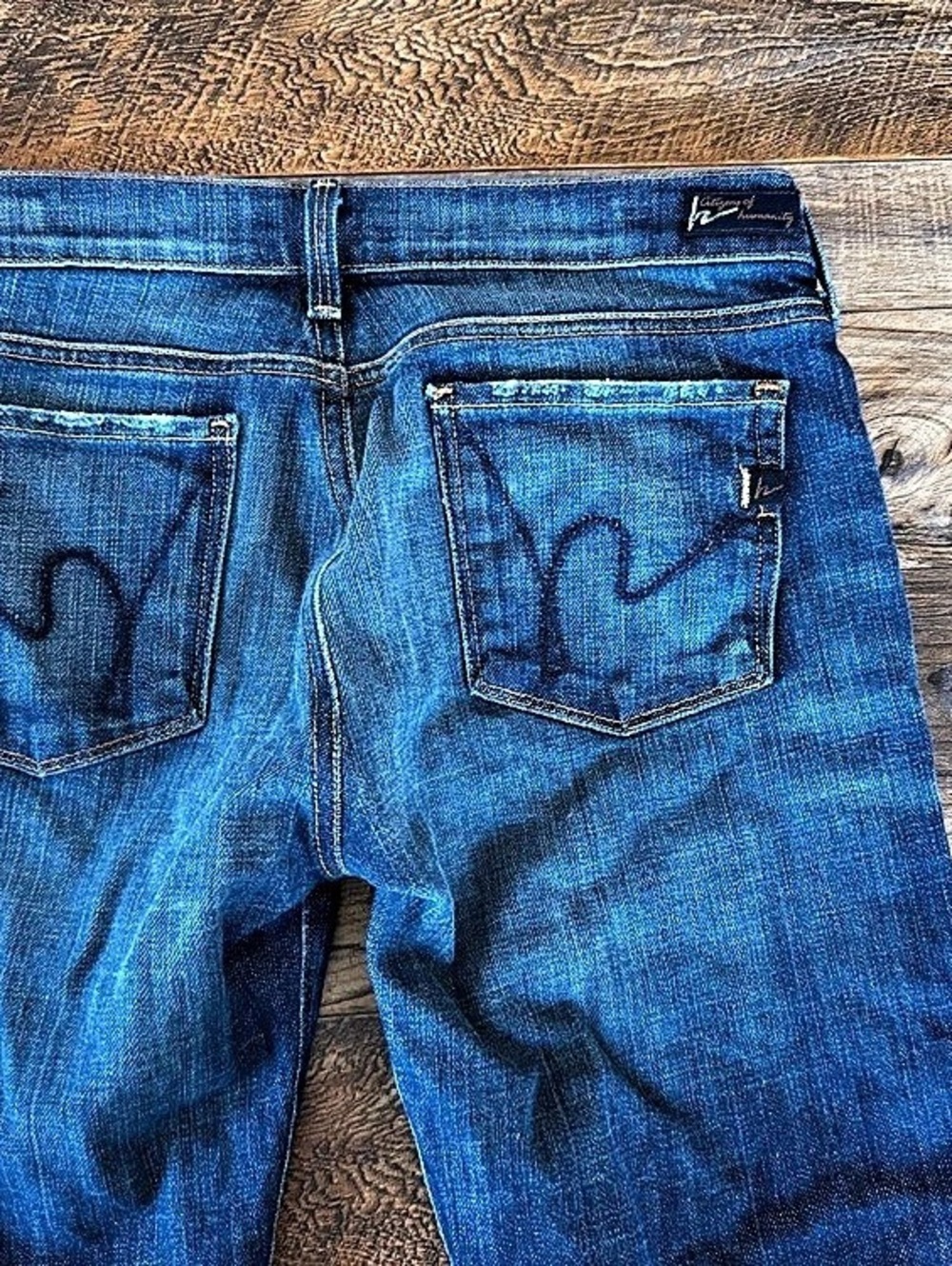 Citizens of Humanity Kelly #001 Low Waist Bootcut Jeans Sz 29 - Picture 2 of 7